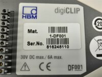 HBM digiCLIP DF001 Anschlussmodul Profibus