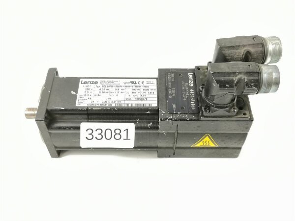 LENZE MCS 06F60-RS0P1-B11N-ST5S00N-R0SU servomotor 15025075 stecker beschädigt