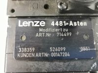 LENZE MCS 06F60-RS0P1-B11N-ST5S00N-R0SU servomotor 15025075 stecker beschädigt