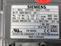 Siemens 1FK7040-5AK71-1FG3 Servomotor