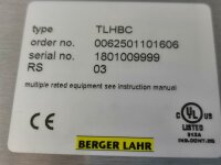 BERGER LAHR TLHBC Servo Regelung 0062501101606
