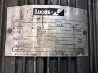 Lucas A1210 DPM56PF4 Servomotor