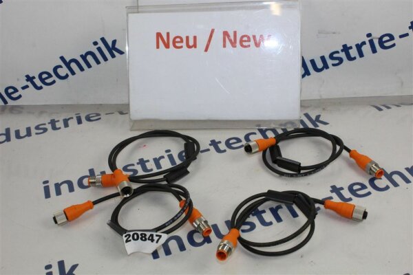 4 x Lumberg RST 3-RKT 4-3-224/0,6 M 0823 Verbindungskabel RST3RKT43224/0,6M0823