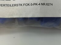 10x Stk Set FESTO FCK-3PK-4 Verteilerstück 6274 FCK3PK4