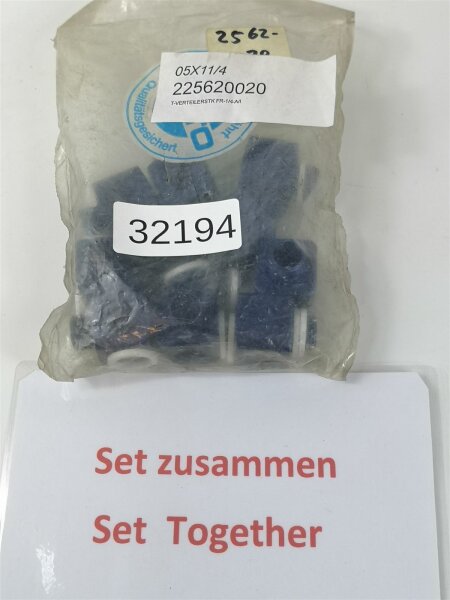 10x Stk Set FESTO FR-1/4-A/I T-Verteilerstück 05X11/4 225620020