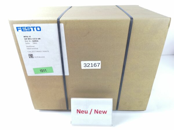 FESTO MPAL-VI 34P-MS1-U3CD-4M Ventilinsel 569926 Valve terminal