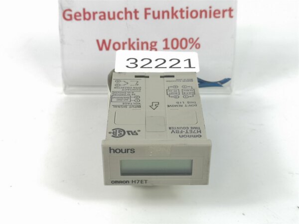 OMRON H7ET H7ET-FBV Time Counter Zeitzähler