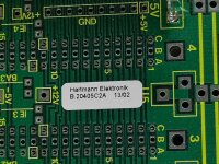 2x Hartmann Elektronik B.20405C2A Platinenträger Modul