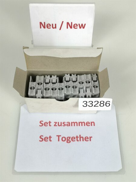 10x Stück Siemens 3TX4 010-3A Hilfsschalterblock