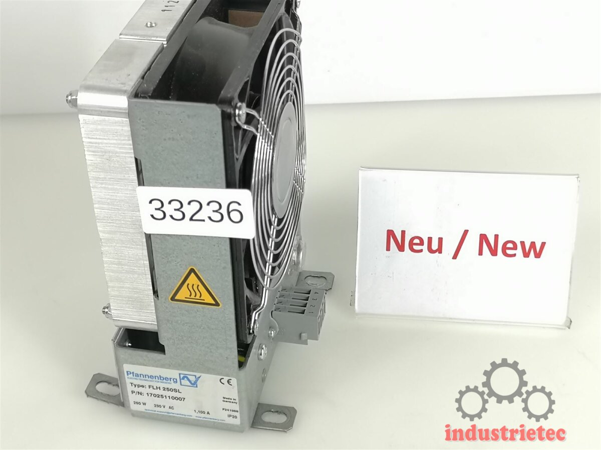 Pfannenberg FLH 250SL 17025110007 Schaltschrankheizgerät Heizgebläse ...