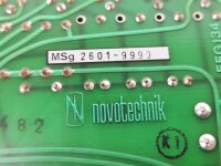 novotechnik MSg 2601-9999 Platin Board Card