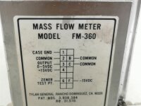 TYLAN FM-360 SCCM C02 Mass Flow Meter