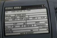 GEORGII KOBOLD 0,37 kW 42 min Getriebemotor KGC507.28-1A/S56 Gearbox
