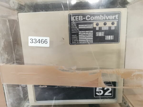 KEB-Combivert VT130G-2015B-380320 Frequenzumrichter 1,5 KVA