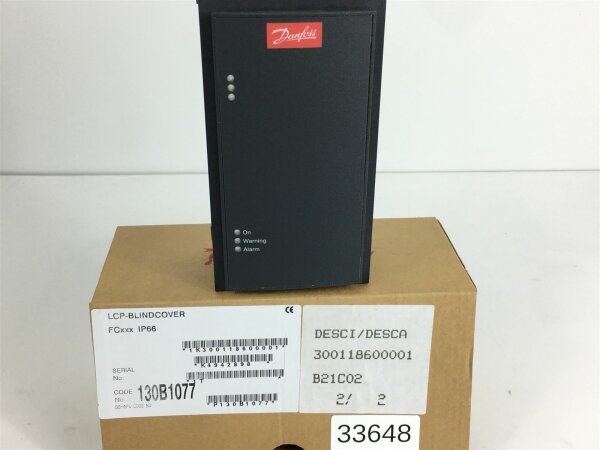 Danfoss 130B1077 LCP-BLINDCOVER