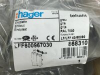 hager LFF600967030 Endplatte