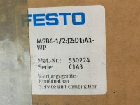 FESTO MSB6-1/2:J2:D1:A1-WP Wartungsgeräte-Kombination 530224