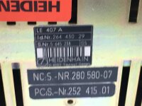 ACHTUNG DEFEKT HEIDENHAIN LE 407 A Logikeinheit Bahnsteuerung 26443029