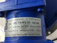 alpha TPK 110-MF3-122-040-00 Getriebe Ratio = 122