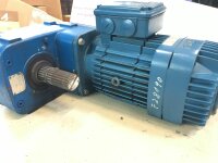 DEMAG 1,40 KW 38 min KBA100 A 8/2 Getriebemotor Gearbox KBA100A8/2