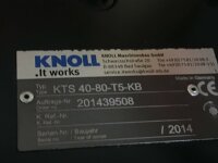 KNOLL KTS40-80-T5-KB Pumpe Kühlmittelpumpe Schraubenspindelpumpe
