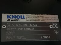 KNOLL KTS40-80-T5-KB Pumpe Kühlmittelpumpe Schraubenspindelpumpe