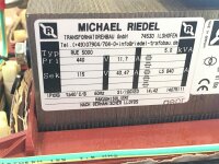 MICHAEL RIEDEL RVE 5000 Transformator Trafo 5,0 KVA