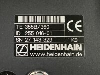 Heidenhain TE 355B/360 255016-01 Tastatur-Einheit Bedienfeld