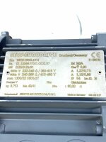 SEW 0,25 KW 22 min Getriebemotor WF20DR63L4/TH Gearbox