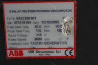 ABB 6452309101   BT015194  AC pm  synchronous servomotor