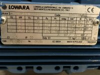 LOWARA HE 40-125/22/C Kreiselpumpe Edelstahlpumpe...