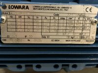 LOWARA HE 40-125/22/C Kreiselpumpe Edelstahlpumpe...