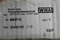 WIKA 233.50.160 Druck- und Temperaturmesstechnik 9593713