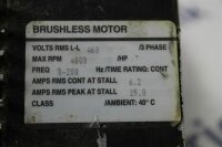 Reliance electric 1326AS-B460F-21  Volts RMS L-L 460 servomotor 163573