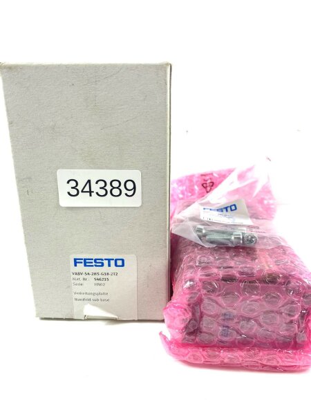 FESTO VABV-S4-2HS-G18-2T2 Verkettungsplatte 546215