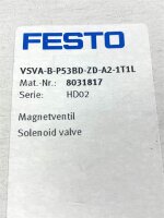 FESTO VSVA-B-P53BD-ZD-A2-1T1L Magnetventil Ventil 8031817