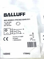 BALLUFF BES M30EG1-PSC20Z-S04G-S11 Induktiver Sensor...