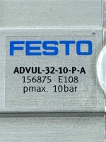 FESTO ADVUL-32-10-P-A 156875 E108 Kompaktzylinder Zylinder