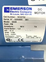 EMERSON G639 WC0752 DC Motor