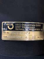 HKS-Dreh-Antriebe 201018002454 Schwenkmotor Hydraulikmotor