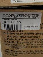 LANDEFELD U 212 ES Schrägsitzventil U212ES
