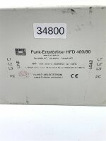 BLOCK Funk- Entstörfilter HFD 400/80