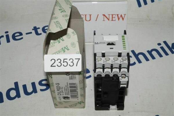 KLÖCKNER MOELLER DILR22-G System-Hilfsscchütz DILR22G  24vDC