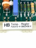 H & B P20310-4-0802458 K Temp. - Regler