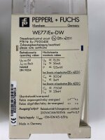 PEPPERL + FUCHS WE77/Ex-DW 00269 Trennschaltverstärker