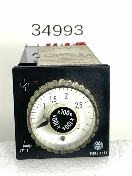 Schleicher UZT12 06101417 Mikrolais Zeitrelais t 15-300s