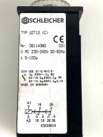 Schleicher UZT12 06114380 Mikrolais Zeitrelais t 5-100s