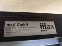 Max GmbH MZK 090.400.1890.5L mit Zahnriemenantrieb