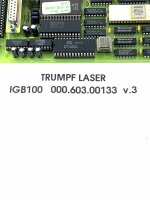 Trumpf Laser IGB100 000.603.00133 v.3 Platin
