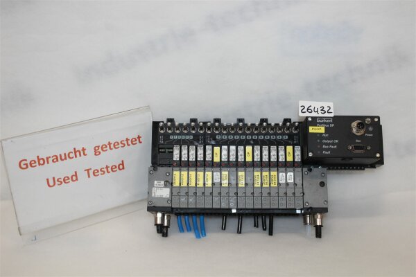 bürkert 8640 Ventilinsel Profibus DP